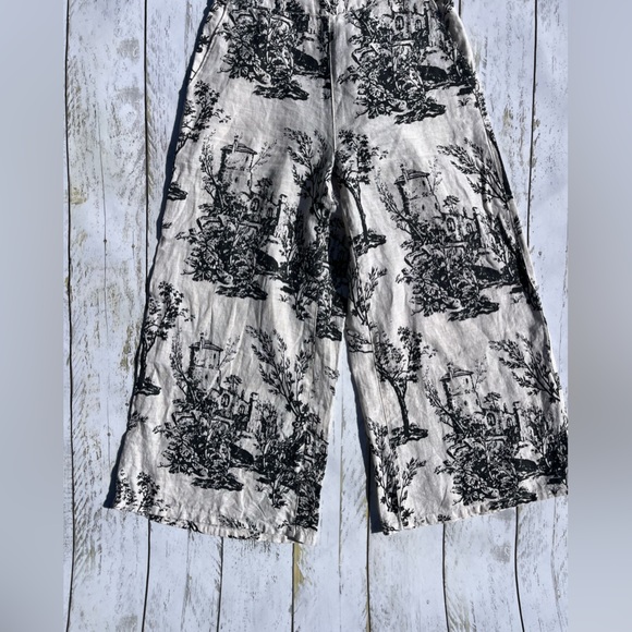 Joie Pants - Joie Wide Leg Size Small 100% Linen